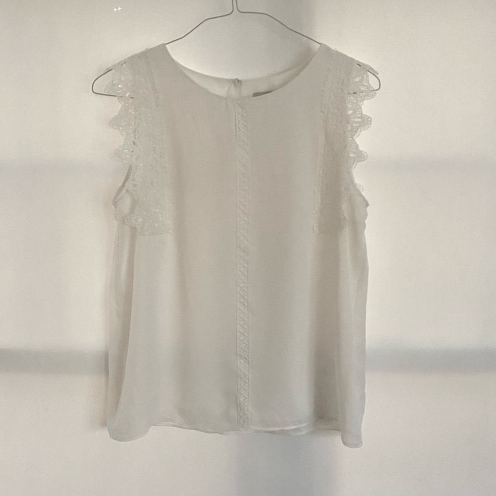 White Lace Blouse